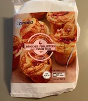 Brioches feuilletées aux pralines roses