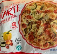 Préparation pour tarte legumes du soleil