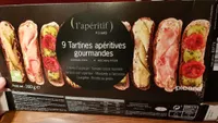9 tartines apéritives gourmandes