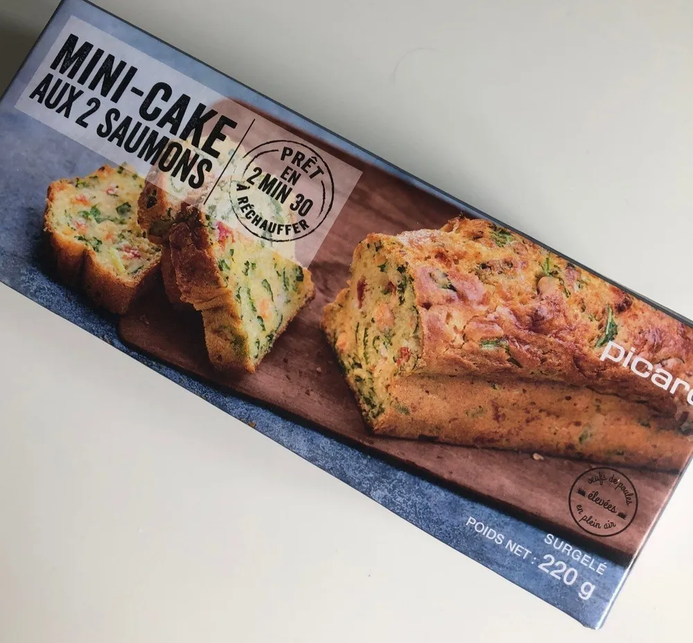 Mini-cake aux 2 saumons