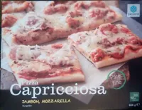 Pizza Capricciosa (Jambon, Mozzarella), Surgelée