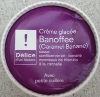 Crème glacée Banoffee (Caramel-Banane)