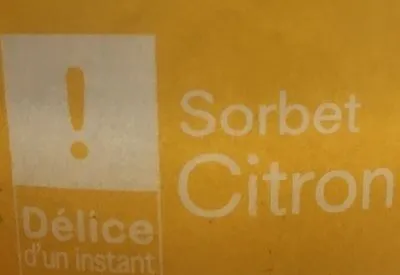 Sorbet citron