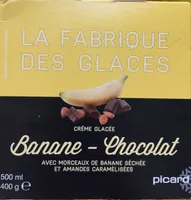 Crème glacée banane-chocolat