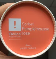 Sorbet pamplemousse rose