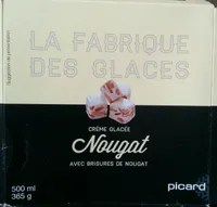 Crème glacée Nougat