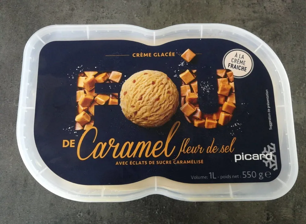 Creme glacee caramel fleur de sel