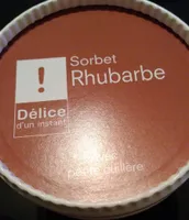Sorbet rhubarbe