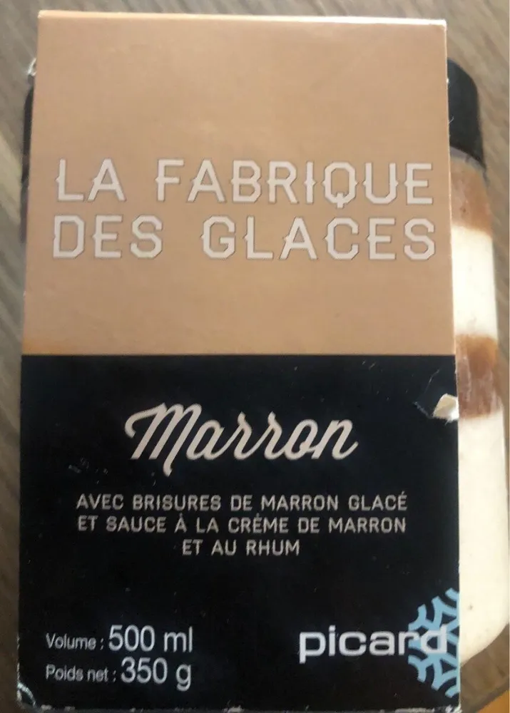 La fabrique des glaces