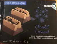 Buchette chocolat caramel