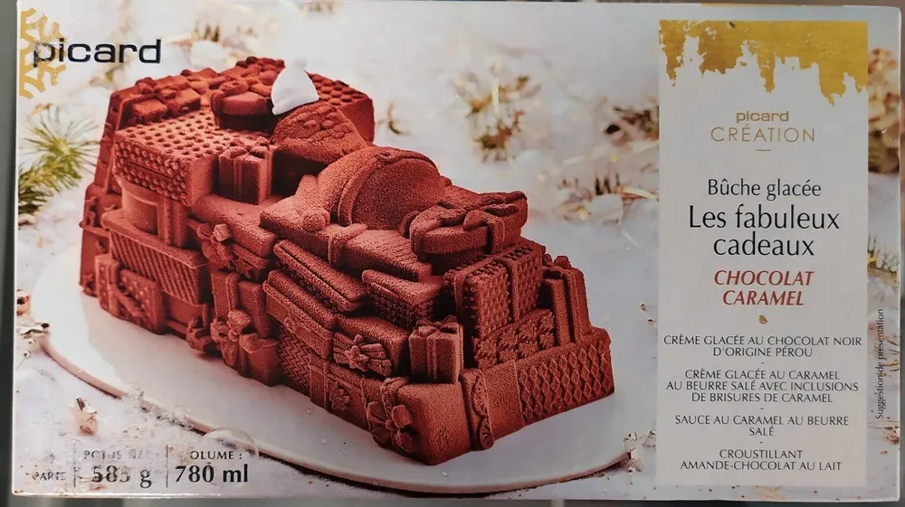 Les fabuleux cadeaux (Bûche Glacée)