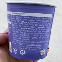 Crème glacée Touron