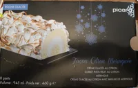 Bûche Glacée façon citron meringuée