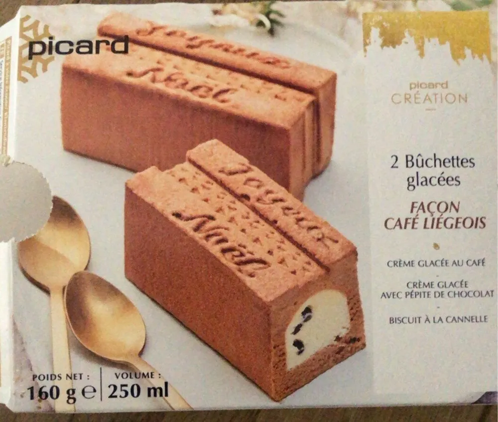 Buchettes glacées