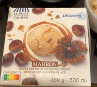 Glace au marron