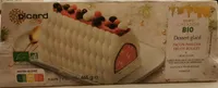 Dessert glacé façon pavlova fruits rouges bio