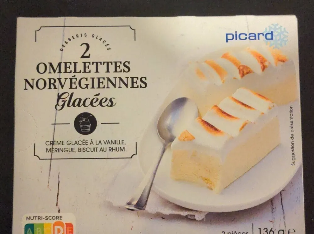 Omelettes norvégiennes glacées