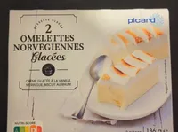 Omelettes norvégiennes glacées