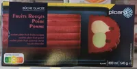 Bûche Glacée Fruits Rouges Poire Pomme