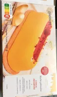 Bûche pâtissière citron framboise