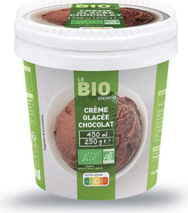 Crème glacée chocolat