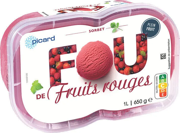 Sorbet Fou de Fruits Rouges
