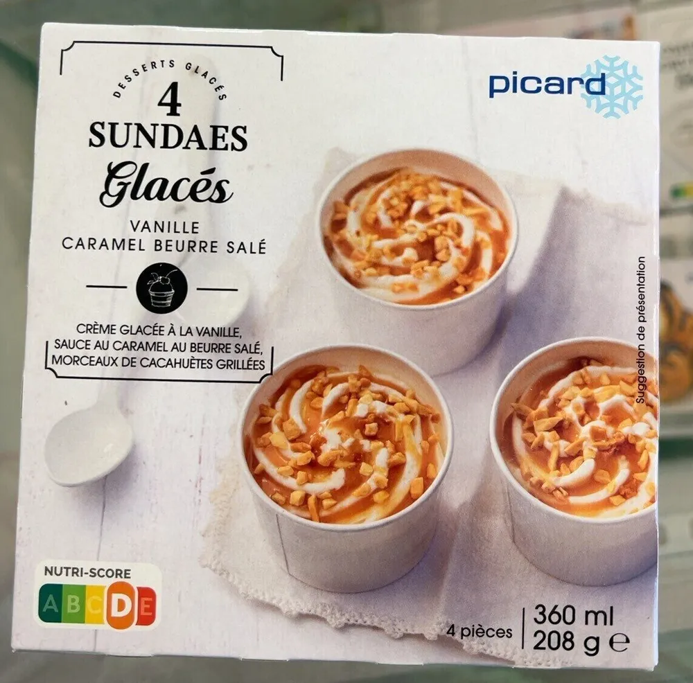 Sundaes glaces