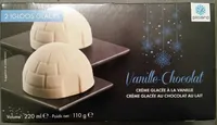 Igloos glacés Vanille-Chocolat