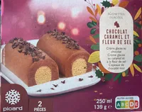 Bûchettes glacées Chocolat Caramel et fleur de sel