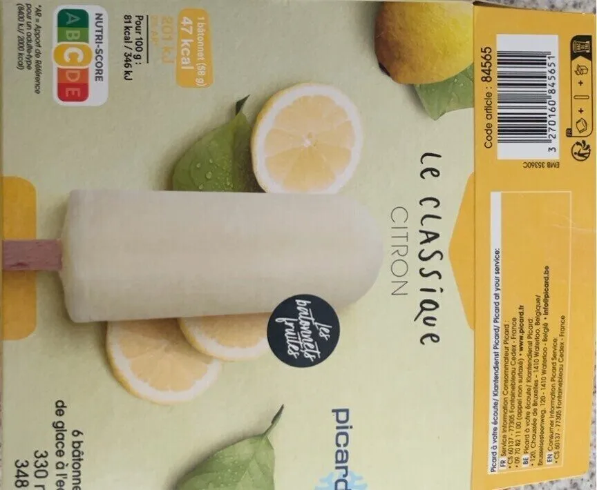 LE CLASSIQUE CITRON