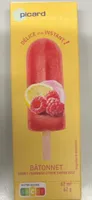Batonnet framboise/citron/rose