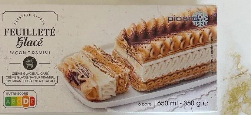 Feuilleté glacé façon Tiramisu