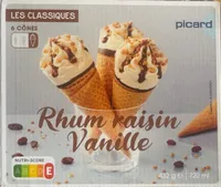 Rhum raisin vanille