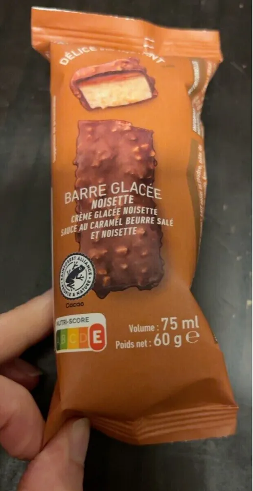 Barre Glacée Noisette
