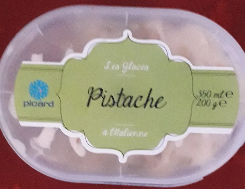 Crème glacée à la pistache
