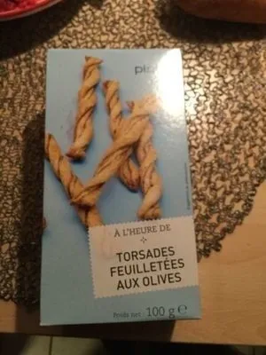 Torsades feuilletées aux olives