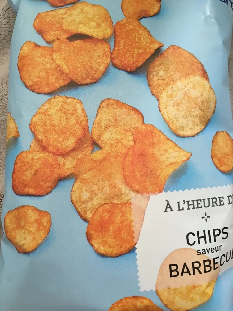 Chips saveur barbecue