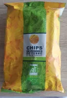 Chips de pomme de terre au sel de guerande