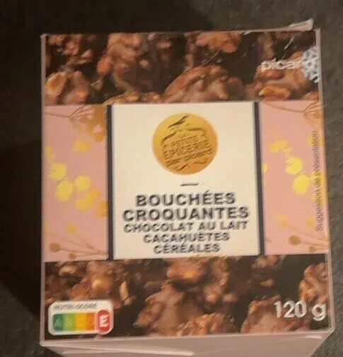 Bouchées croquantes chocolat au lait