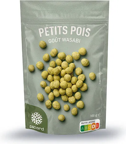 Petit pois goût wasabi