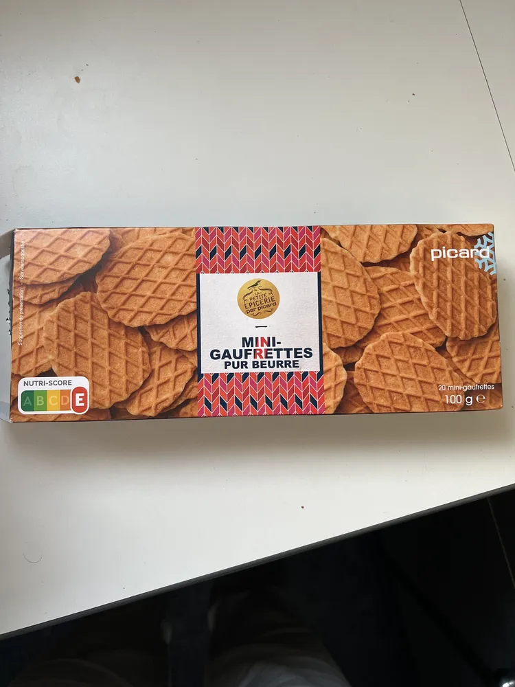 Mini-gaufrettes pur beurre
