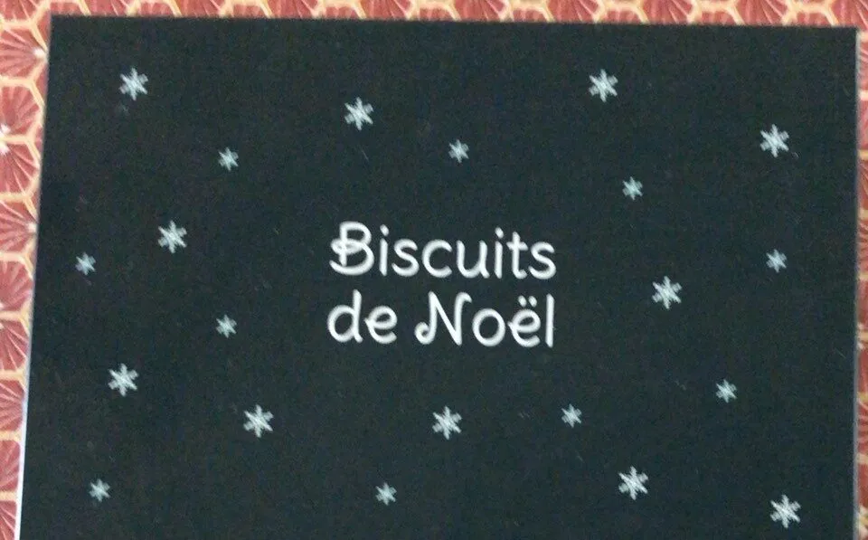 Biscuits sablés de noël