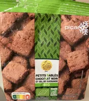 Petits sablés chocolat noir et sel de guérande