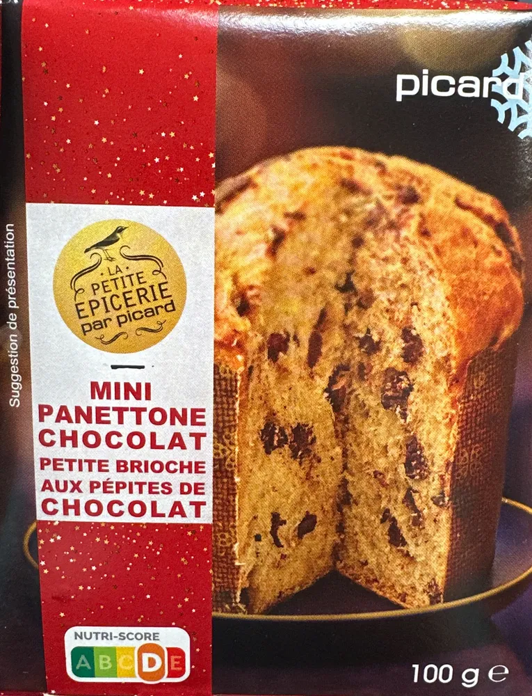 Mini panettone chocolat