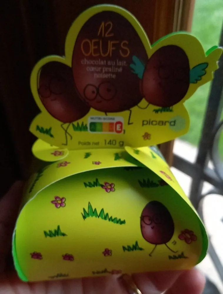 Œufs chocolat au lait