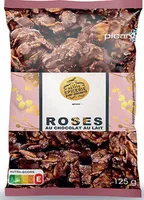 Roses au chocolat au lait