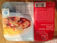 Poulet façon fajitas et riz aux épices
