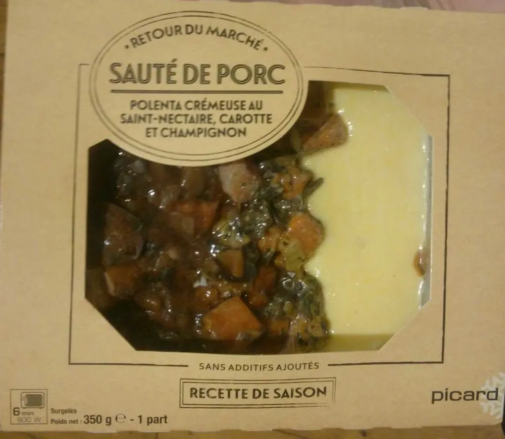 Sauté de Porc - Retour du Marché