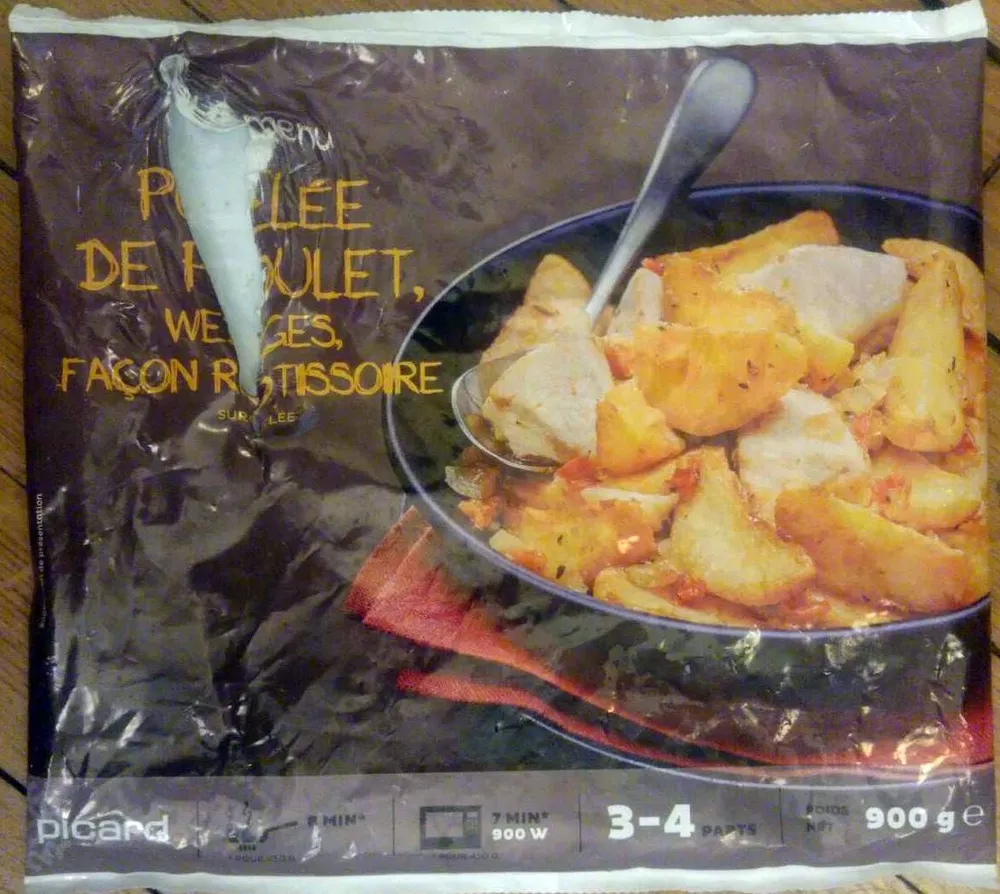 Poêlée de Poulet Wedge Façon Rôtissoire
