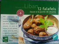 Falafeles Sauce à la purée de sésame